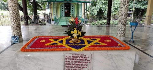 390 Samadhi Decorations at Sri Aurobindo Yoga Mandir Rourkela