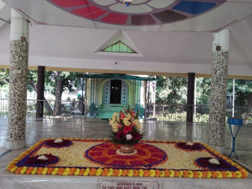 391 Samadhi Decorations at Sri Aurobindo Yoga Mandir Rourkela