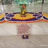 398_Samadhi-Decorations-at-Sri-Aurobindo-Yoga-Mandir-Rourkela