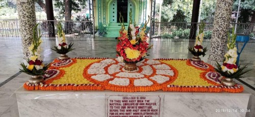 399 Samadhi Decorations at Sri Aurobindo Yoga Mandir Rourkela