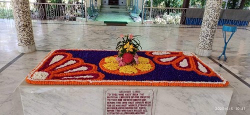 3 Samadhi Decorations at Sri Aurobindo Yoga Mandir Rourkela