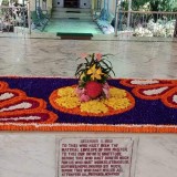 3_Samadhi-Decorations-at-Sri-Aurobindo-Yoga-Mandir-Rourkela