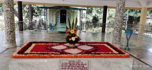 401 Samadhi Decorations at Sri Aurobindo Yoga Mandir Rourkela