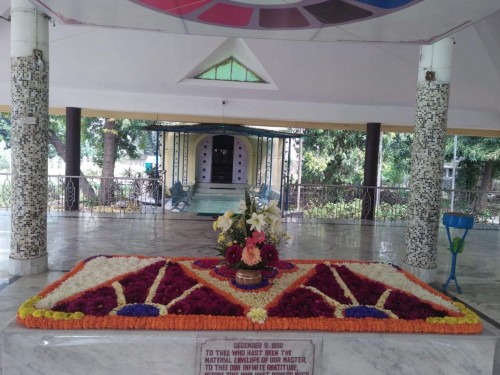 403 Samadhi Decorations at Sri Aurobindo Yoga Mandir Rourkela