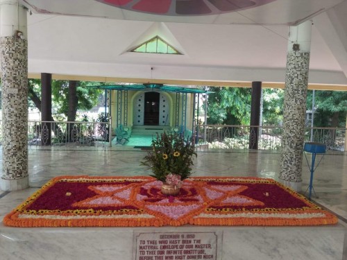 404 Samadhi Decorations at Sri Aurobindo Yoga Mandir Rourkela