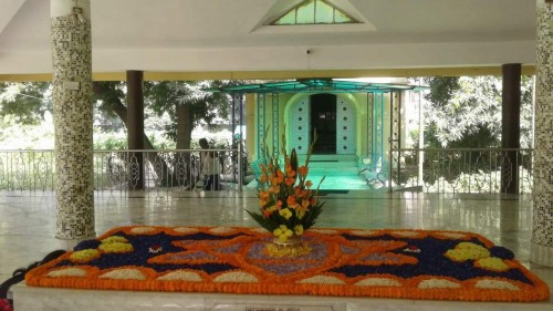 406 Samadhi Decorations at Sri Aurobindo Yoga Mandir Rourkela