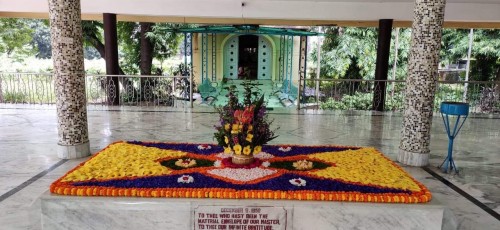 410 Samadhi Decorations at Sri Aurobindo Yoga Mandir Rourkela