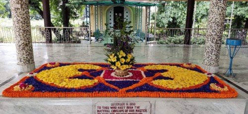 416 Samadhi Decorations at Sri Aurobindo Yoga Mandir Rourkela