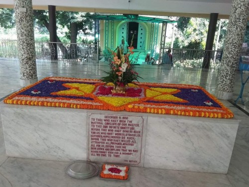 41 Samadhi Decorations at Sri Aurobindo Yoga Mandir Rourkela