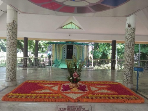 422 Samadhi Decorations at Sri Aurobindo Yoga Mandir Rourkela