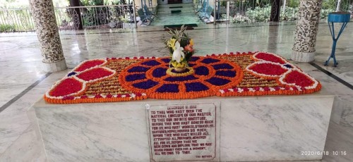 432 Samadhi Decorations at Sri Aurobindo Yoga Mandir Rourkela