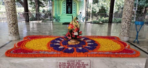 434 Samadhi Decorations at Sri Aurobindo Yoga Mandir Rourkela