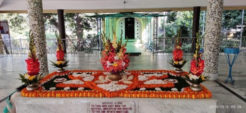 442 Samadhi Decorations at Sri Aurobindo Yoga Mandir Rourkela