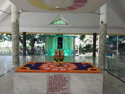 443 Samadhi Decorations at Sri Aurobindo Yoga Mandir Rourkela