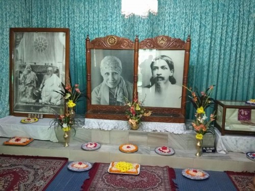 445 Samadhi Decorations at Sri Aurobindo Yoga Mandir Rourkela