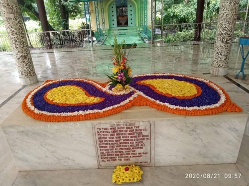 446 Samadhi Decorations at Sri Aurobindo Yoga Mandir Rourkela