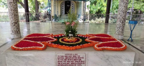 448 Samadhi Decorations at Sri Aurobindo Yoga Mandir Rourkela