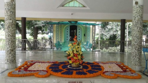 451 Samadhi Decorations at Sri Aurobindo Yoga Mandir Rourkela