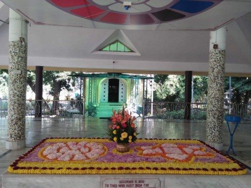 454 Samadhi Decorations at Sri Aurobindo Yoga Mandir Rourkela