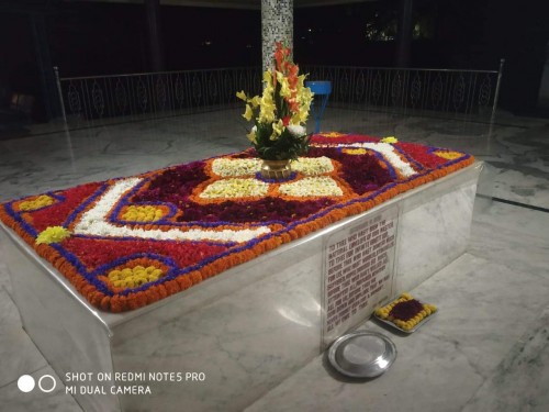 456 Samadhi Decorations at Sri Aurobindo Yoga Mandir Rourkela