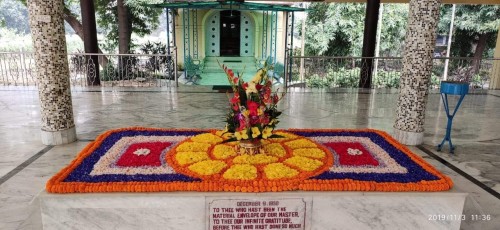 459 Samadhi Decorations at Sri Aurobindo Yoga Mandir Rourkela