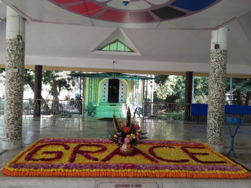 462 Samadhi Decorations at Sri Aurobindo Yoga Mandir Rourkela