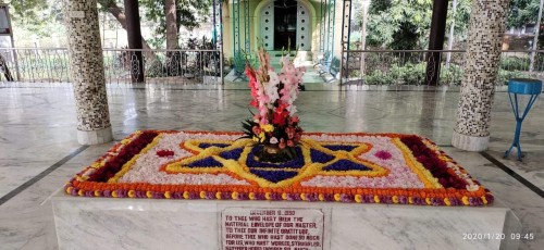 465 Samadhi Decorations at Sri Aurobindo Yoga Mandir Rourkela