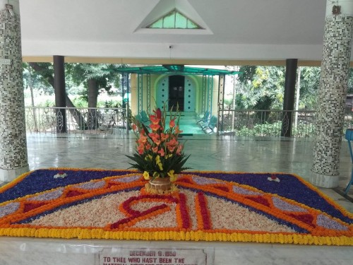 466 Samadhi Decorations at Sri Aurobindo Yoga Mandir Rourkela