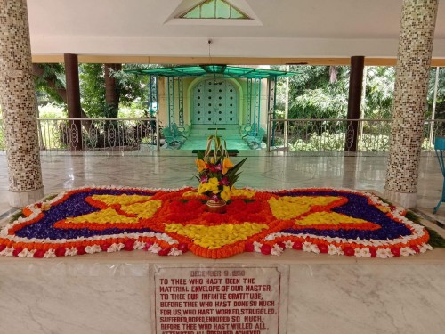 468 Samadhi Decorations at Sri Aurobindo Yoga Mandir Rourkela