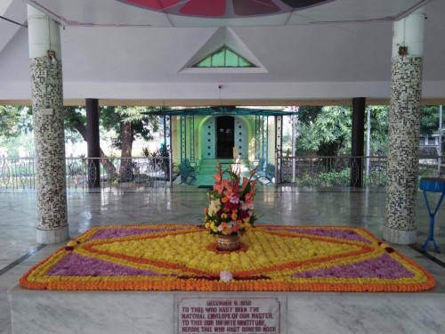 470 Samadhi Decorations at Sri Aurobindo Yoga Mandir Rourkela