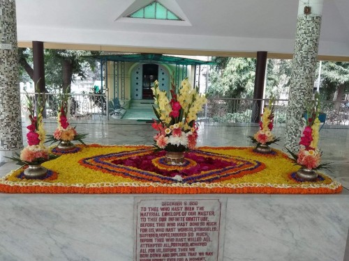 491 Samadhi Decorations at Sri Aurobindo Yoga Mandir Rourkela