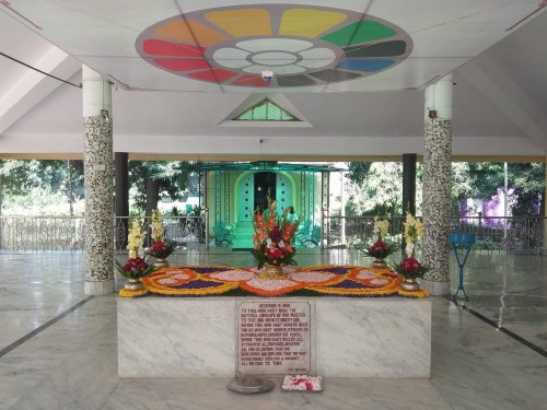 492 Samadhi Decorations at Sri Aurobindo Yoga Mandir Rourkela