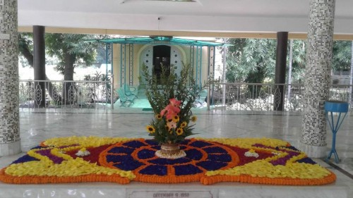 496 Samadhi Decorations at Sri Aurobindo Yoga Mandir Rourkela