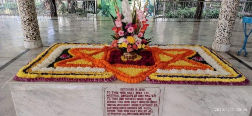 498 Samadhi Decorations at Sri Aurobindo Yoga Mandir Rourkela