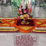 498_Samadhi-Decorations-at-Sri-Aurobindo-Yoga-Mandir-Rourkela