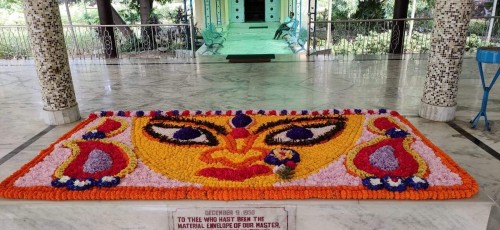 49 Samadhi Decorations at Sri Aurobindo Yoga Mandir Rourkela