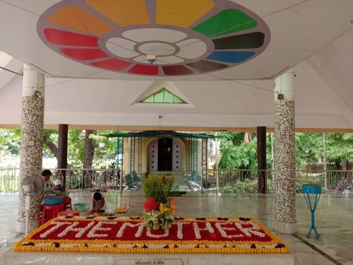 4 Samadhi Decorations at Sri Aurobindo Yoga Mandir Rourkela