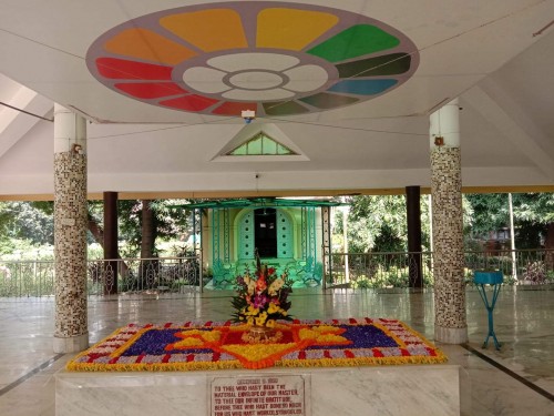 501 Samadhi Decorations at Sri Aurobindo Yoga Mandir Rourkela