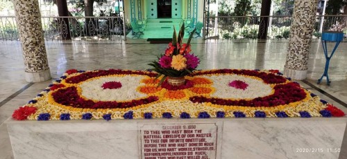 509 Samadhi Decorations at Sri Aurobindo Yoga Mandir Rourkela