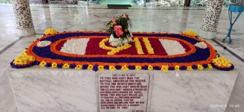 512 Samadhi Decorations at Sri Aurobindo Yoga Mandir Rourkela