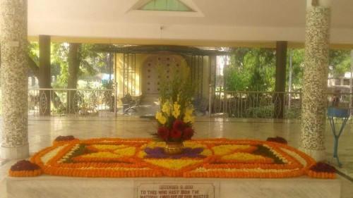 519 Samadhi Decorations at Sri Aurobindo Yoga Mandir Rourkela