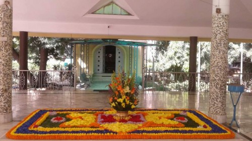 534 Samadhi Decorations at Sri Aurobindo Yoga Mandir Rourkela