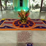 535_Samadhi-Decorations-at-Sri-Aurobindo-Yoga-Mandir-Rourkela