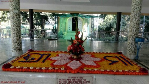 537 Samadhi Decorations at Sri Aurobindo Yoga Mandir Rourkela