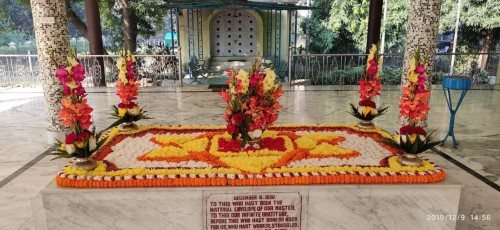 545 Samadhi Decorations at Sri Aurobindo Yoga Mandir Rourkela