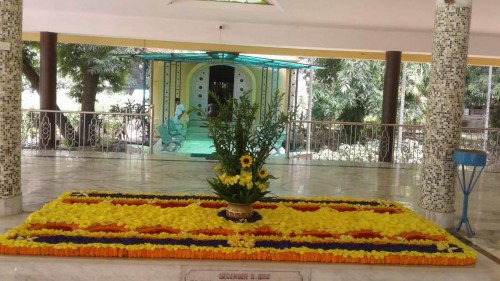 553 Samadhi Decorations at Sri Aurobindo Yoga Mandir Rourkela