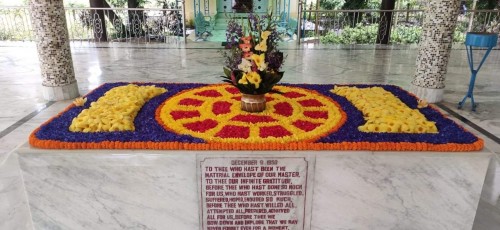 55 Samadhi Decorations at Sri Aurobindo Yoga Mandir Rourkela