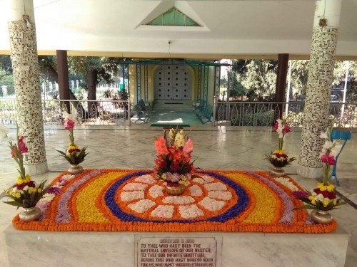 562 Samadhi Decorations at Sri Aurobindo Yoga Mandir Rourkela