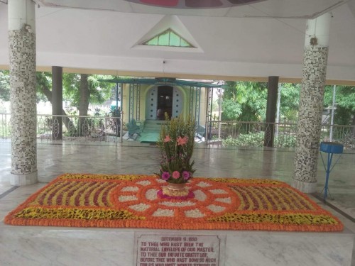 566 Samadhi Decorations at Sri Aurobindo Yoga Mandir Rourkela