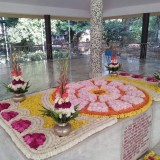 569_Samadhi-Decorations-at-Sri-Aurobindo-Yoga-Mandir-Rourkela